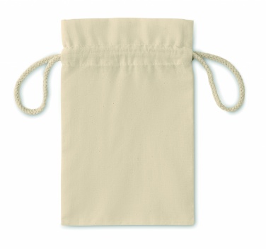 Logotrade corporate gift image of: Small Cotton draw cord bag